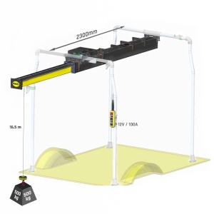 12V EasyLoad 501 (500kg / L:2300mm)