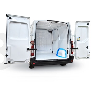 Acoperitoare arcuri roti din ABS pentru FORD CUSTOM 2013- , Ampatament: 3300(L2), dimensiuni compartiment incarcare: 2922x1406(H1), Cu usa glisanta pe partea dreapta (volan pe partea stanga)