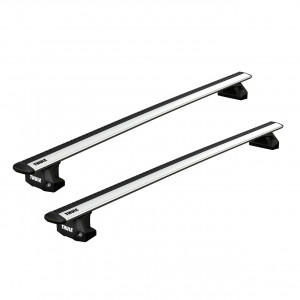 Bare transversale Thule Evo Fixpoint Wingbar Evo pentru VOLKSWAGEN Caddy Maxi 5 usi Van, model 2008 - 2015 ,Sistem cu prindere in puncte fixe
