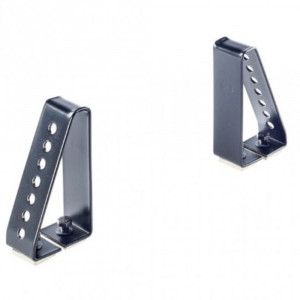 Set de 6 opritori laterale de 10 cm pentru grilajele CRUZ Evo Rack Alu, 941-009