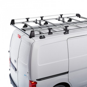 Sistem Grilaj CRUZ Evo Rack Alu module A28-140 (912-452) pentru Volkswagen Transporter T5 L1H1 (2003-->2015) - Img 4