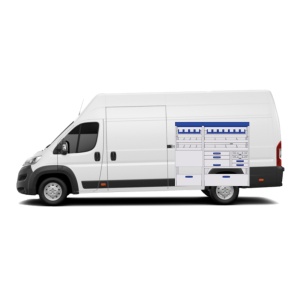 Sistem mobilier modular pe partea dreapta Provan 57-1-153-00 pentru IVECO Daily 2014, ampatament L4 (4100 mm), inaltime H3 (2780 mm) - Img 3