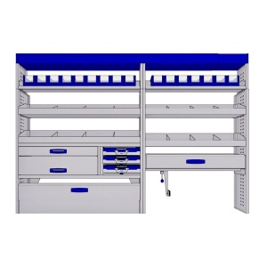 Sistem mobilier modular pe partea stanga Provan 57-1-140-00 pentru MERCEDES Sprinter 2018, ampatament L2 (3924 mm) tractiune fata, inaltime H2 (2351 mm) - Img 3