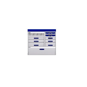 Sistem mobilier modular Provan MVNS-2003-1 pentru VOLKSWAGEN Transporter 2003, ampatament L2 (3400 mm), inaltime H1 (1990 mm) - Img 2