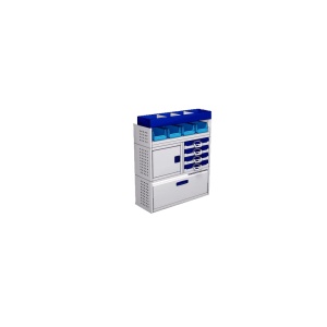 Sistem mobilier modular Provan VCPL-100-006-1 pentru PEUGEOT Bipper 2008-2017, ampatament L1 (2513 mm), inaltime H1 (1721 mm) - Img 2
