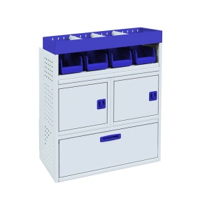 Sistem mobilier modular Provan VCPL-100-008-1 pentru PEUGEOT Bipper 2008-2017, ampatament L1 (2513 mm), inaltime H1 (1721 mm)