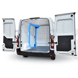 Usa glisanta stanga din ABS pentru MERCEDES SPRINTER FWD 2018- , Ampatament: 3259 COMPACT, dimensiuni compartiment incarcare: 2607x2079(H2), Cu usa glisanta pe ambele parti