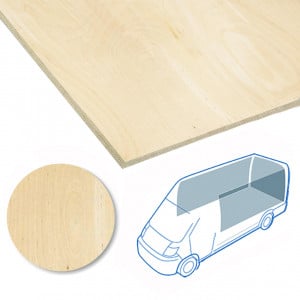 Capitonaj pereti KoskiStandard de 4 mm pentru MAN TGE RWD Standard/High roof L3H3 model 2017 -, cu tractiune spate si usi culisante pe partea dreapta, cu geamuri, suprafata de 7.46 mp