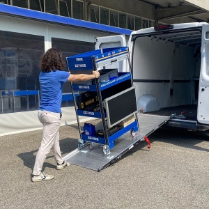 Rampa de incarcare WM READY, latime 80 cm, sarcina de incarcare 300 Kg