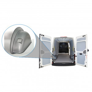 Acoperitoare roata Plastic (PE-HD) de 3mm pentru CITROEN Jumpy L3 model 2016 -, cu tractiune fata - Img 2