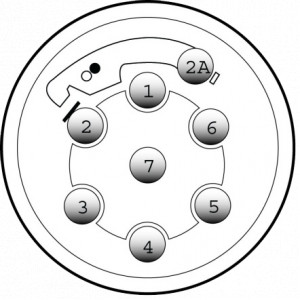 Kit electric cu 7 pini, marca Brink, pentru Honda Accord (CP) Sedan (Berlina), an fabricatie 01.09.2007 - prezent