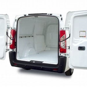 Podea din ABS pentru MAN TGE FWD 2017- , Ampatament: 3640(L3), dimensiuni compartiment incarcare: 3450x1726(H2), Cu usa glisanta pe ambele parti - Img 4