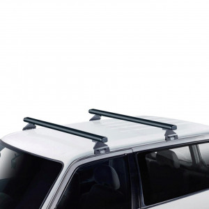 Sistem de 2 bare transversale aluminiu CRUZ 925-101 Alu Cargo Dark AF118 pentru Renault Kangoo (III - rear doors) (2021-->) cu puncte fixe - Img 5