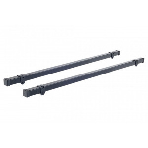 Sistem de 2 bare transversale otel CRUZ 923-012 Cargo Xpro SF160 pentru MAN TGE L4H3 (LWB/high roof) (2017-->) cu puncte fixe - Img 1