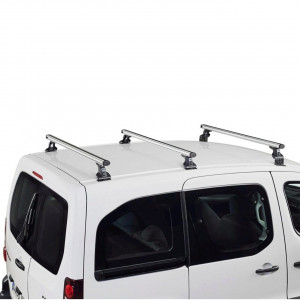 Sistem de 3 bare transversale aluminiu CRUZ 924-072 Alu Cargo AF3-118 pentru Nissan Townstar (tailgate) (2021-->) - Img 4