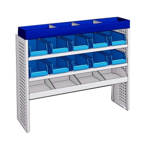 Sistem mobilier modular Provan MVNS-2001-1 pentru CITROEN Jumpy 2007-2016, ampatament L1 (3000 mm), inaltime H1 (1942 mm) - Img 1