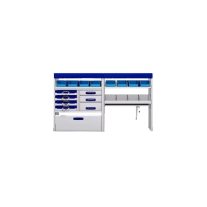 Sistem mobilier modular Provan MVOS-1003-1 pentru VOLKSWAGEN Transporter 2003, ampatament L1 (3000 mm), inaltime H1 (1990 mm) - Img 2