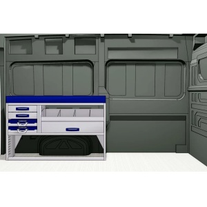 Sistem mobilier modular Provan SVOS-2003-1 pentru MERCEDES Citan 2022, ampatament L3 (3081 mm), inaltime H1 (1258 mm) - Img 2