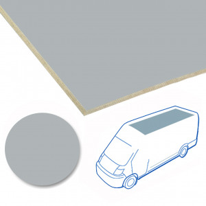 Capitonaj plafon KoskiFutura gri deschis de 4mm pentru MERCEDES Citan 3081 Extra Long H1 model 2012 -, cu tractiune fata, usi culisante pe ambele parti, suprafata de 2.12 mp