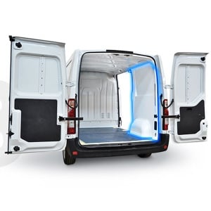 Perete dreapta din ABS pentru RENAULT KANGOO , Ampatament: 2716(L1), dimensiuni compartiment incarcare: 1810x1215, Fara usa glisanta