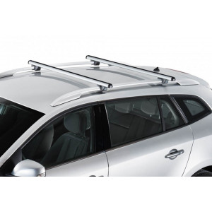 Sistem de 2 bare transversale aluminiu CRUZ 924-036 Oplus Alu R128 pentru Volkswagen Caddy Maxi (IV - railing) (2015-->) cu bare longitudinale - Img 2