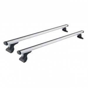 Sistem de 2 bare transversale aluminiu CRUZ 924-071 Alu Cargo AF118 pentru Renault Kangoo (III - tailgate) (2021-->) cu puncte fixe - Img 2