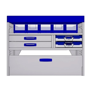 Sistem mobilier modular pe partea stanga Provan 57-1-104-00 pentru TOYOTA Proace City 2019, ampatament L1 (2785 mm), inaltime H1 (1796 mm) - Img 3