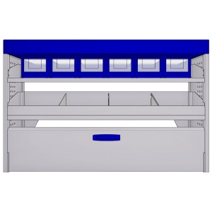 Sistem mobilier modular pe partea stanga Provan 57-1-107-00 pentru RENAULT Express 2021, ampatament L1 (2812 mm), inaltime H1 (1811 mm) - Img 2