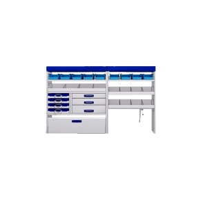 Sistem mobilier modular Provan LVOS-1003-1 pentru FORD Transit 2014-2018, ampatament L2 (3300 mm) tractiune spate, inaltime H2 (2542 mm) - Img 2