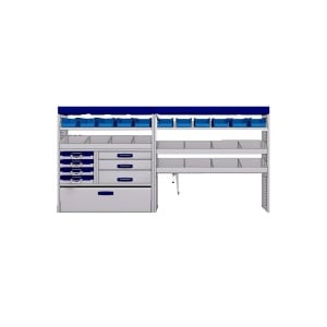 Sistem mobilier modular Provan LVOS-2003-1 pentru IVECO Daily 2014, ampatament L4 (4100 mm), inaltime H3 (2780 mm) - Img 2