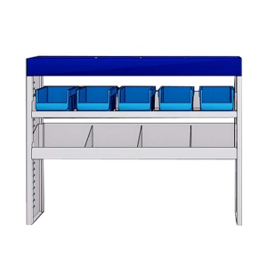 Sistem mobilier modular Provan SVOS-1001-1 pentru FIAT Scudo 2022, ampatament L1 (2925 mm), inaltime H1 (1905 mm) - Img 2