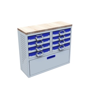 Sistem mobilier modular Provan VCPL-100-016-1 pentru FIAT Doblo 2010, ampatament L1 (2755 mm), inaltime H2 (2125 mm)