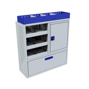 Sistem mobilier modular Provan VCPL-100-021-1 pentru PEUGEOT Bipper 2008-2017, ampatament L1 (2513 mm), inaltime H1 (1721 mm)