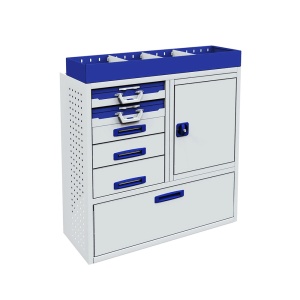 Sistem mobilier modular Provan VCPL-100-023-1 pentru PEUGEOT Bipper 2008-2017, ampatament L1 (2513 mm), inaltime H1 (1721 mm)