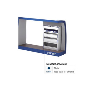 Modul standard Infinity Seria 40 IST40R-375-005CGG partea dreapta