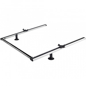 Rola extensibila Cruz din aluminiu de 60 cm