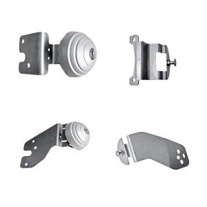 Set de 2 incuietori antifurt profesionale CARGOBLOCK (spate si lateral) pentru Peugeot Partner, Citroen Berlingo, Toyota Proace city, Opel Combo (versiune noua) si Fiat Doblo 2022 - Img 1