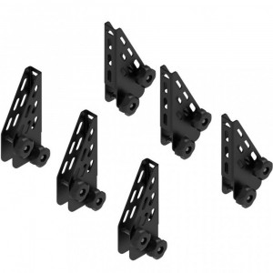 Set de 6 opritori laterale de 10 cm pentru grilajele CRUZ Evo Rack, 941-007