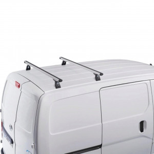 Sistem de 2 bare transversale aluminiu CRUZ 924-071 Alu Cargo AF118 pentru Renault Kangoo (III - rear doors) (2021-->) cu puncte fixe - Img 3