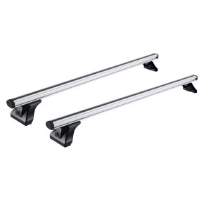 Sistem de 2 bare transversale aluminiu CRUZ 924-093 Alu Cargo AF pentru Volkswagen Crafter L3H2 (without lights on the roof) (2017-->) cu puncte fixe - Img 1