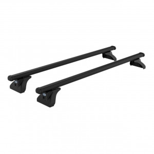 Sistem de 2 bare transversale otel CRUZ 923-056 Cargo Xpro SF145 pentru Peugeot Expert L2H2 (II - to drill roof is required) (2007-->2016) cu puncte fixe - Img 2