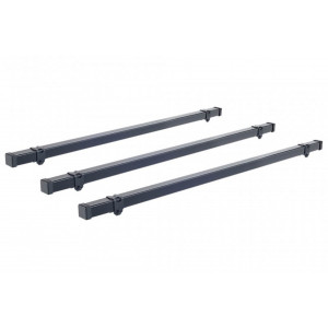 Sistem de 3 bare transversale otel CRUZ 923-031 Cargo Xpro SF3-140 pentru Vauxhall Zafira Life L3H1 (L/long - 5) (2019-->) cu puncte fixe - Img 1