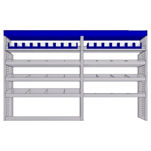 Sistem mobilier modular pe partea stanga Provan 57-1-137-00 pentru PEUGEOT Boxer 2006, ampatament L2 (3450 mm), inaltime H2 (2522 mm) - Img 2