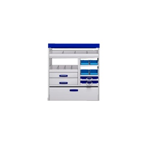 Sistem mobilier modular Provan LVNS-1002-1 pentru RENAULT Master 2010-2021, ampatament L2 (3682 mm), inaltime H2 (2499 mm) - Img 2
