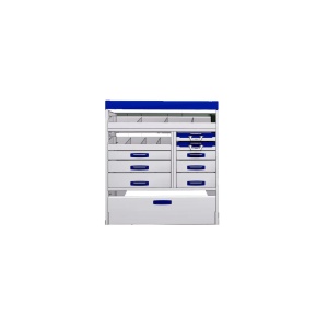 Sistem mobilier modular Provan LVNS-1003-1 pentru RENAULT Master 2010-2021, ampatament L2 (3682 mm), inaltime H2 (2499 mm) - Img 2