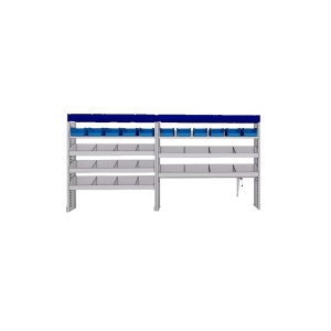 Sistem mobilier modular Provan LVOS-2001-1 pentru IVECO Daily 2014, ampatament L4 (4100 mm), inaltime H3 (2780 mm) - Img 2