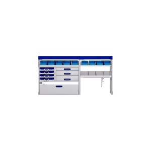 Sistem mobilier modular Provan MVOS-2003-1 pentru VAUXHALL Vivaro 2016-2019, ampatament L2 (3498 mm), inaltime H1 (1971 mm) - Img 2