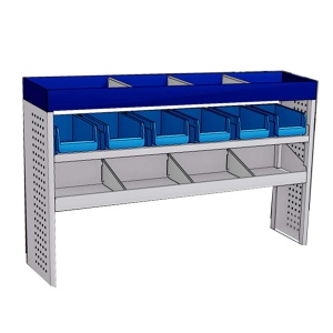 Sistem mobilier modular Provan SVOS-2001-1 pentru FIAT Scudo 2022, ampatament L1 (2925 mm), inaltime H1 (1905 mm) - Img 1