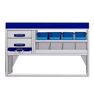 Sistem mobilier modular Provan SVOS-2002-1 pentru FIAT Scudo 2022, ampatament L1 (2925 mm), inaltime H1 (1905 mm) - Img 2