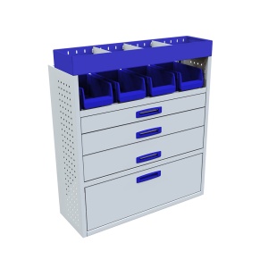 Sistem mobilier modular Provan VCPL-100-003-1 pentru PEUGEOT Bipper 2008-2017, ampatament L1 (2513 mm), inaltime H1 (1721 mm)